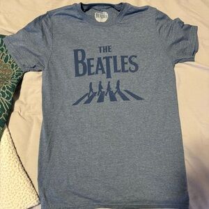 The Beatles Blue Abbey Road Tee